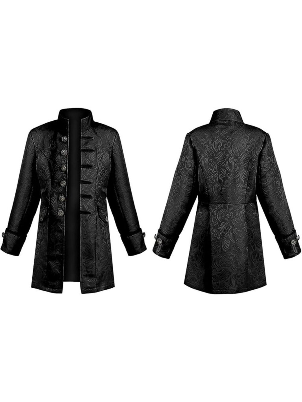 Steampunk Pirate Jacket for Kids - Gothic Dovetail Coat, Halloween Cosplay